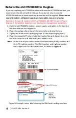 Preview for 10 page of Hughes HT2000W Replacement Manual