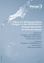 Hugo Lahme VitaLight 2 x 30 POWER LED 2.0 User Manual preview