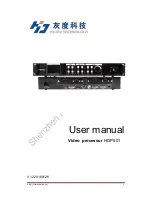 Предварительный просмотр 1 страницы Huidu Technology HDP501 User Manual