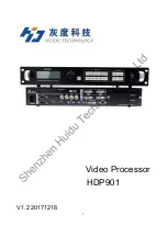 Huidu Technology HDP901 Manual предпросмотр