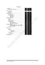 Предварительный просмотр 3 страницы Huidu Technology HDP902 Operation Instruction Manual