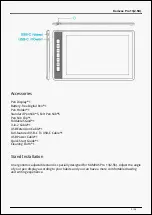 Предварительный просмотр 3 страницы Huion Kamvas Pro 13 User Manual