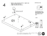 Preview for 8 page of Huisen Furniture BH16-084-599-02-ESPRESSO Manual