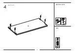 Preview for 9 page of Huisen Furniture MAINSTAYS MS19-D1-1009-23-RUSTIC OAK Manual