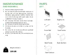 Предварительный просмотр 2 страницы HULALA HOME CHAF0418 Assembly Manual