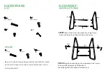 Предварительный просмотр 3 страницы HULALA HOME CHM0354 Assembly Instructions