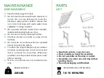 Предварительный просмотр 2 страницы HULALA HOME CHYB0364 Assembly