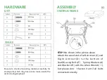 Предварительный просмотр 3 страницы HULALA HOME CHYB0364 Assembly