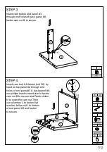 Предварительный просмотр 7 страницы HULALA HOME CTBSD0368 Assembly Instructions Manual