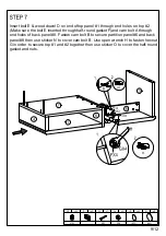 Предварительный просмотр 9 страницы HULALA HOME CTBSD0368 Assembly Instructions Manual