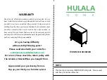 Preview for 1 page of HULALA HOME HSCLS0494 Assembly