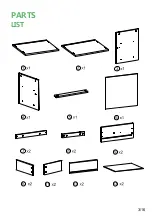 Preview for 3 page of HULALA HOME NSBSD0370 Assembly Instructions Manual