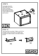 Preview for 10 page of HULALA HOME NSBSD0370 Assembly Instructions Manual