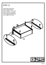 Preview for 12 page of HULALA HOME NSBSD0370 Assembly Instructions Manual