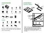 Предварительный просмотр 4 страницы HULALA HOME NSLS0372 Assembly Manual