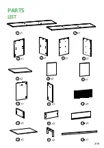 Предварительный просмотр 3 страницы HULALA HOME SBBSD0388 Assembly Instructions Manual