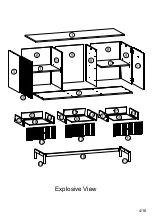 Предварительный просмотр 4 страницы HULALA HOME SBBSD0388 Assembly Instructions Manual