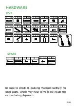 Предварительный просмотр 5 страницы HULALA HOME SBBSD0388 Assembly Instructions Manual