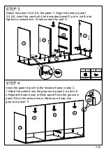 Предварительный просмотр 7 страницы HULALA HOME SBBSD0388 Assembly Instructions Manual