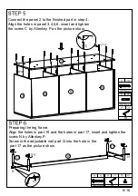 Предварительный просмотр 8 страницы HULALA HOME SBBSD0388 Assembly Instructions Manual