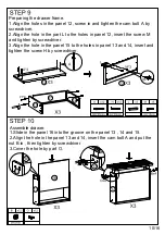 Предварительный просмотр 10 страницы HULALA HOME SBBSD0388 Assembly Instructions Manual