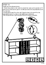 Предварительный просмотр 13 страницы HULALA HOME SBBSD0388 Assembly Instructions Manual