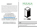 Предварительный просмотр 1 страницы HULALA HOME SCCL0360 Assembly Instructions Manual