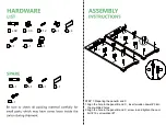 Предварительный просмотр 4 страницы HULALA HOME SCCL0360 Assembly Instructions Manual