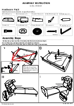 Предварительный просмотр 1 страницы HULALA HOME SFDC0025 Assembly Instruction