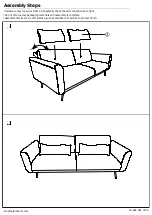 Предварительный просмотр 2 страницы HULALA HOME SFDC0025 Assembly Instruction