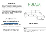 Предварительный просмотр 1 страницы HULALA HOME SFWS0077 Manual