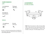 Предварительный просмотр 3 страницы HULALA HOME SFYJH0443 Assembly Manual