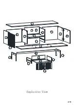 Предварительный просмотр 4 страницы HULALA HOME TVSBSD0389 Assembly Instructions Manual