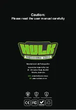 Preview for 12 page of Hulk HU6510 User Manual