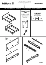 Предварительный просмотр 23 страницы Hülsta 1193011 Assembly Instruction Manual