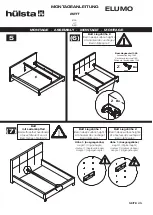 Предварительный просмотр 25 страницы Hülsta 1193011 Assembly Instruction Manual