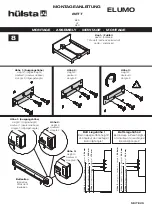 Предварительный просмотр 26 страницы Hülsta 1193011 Assembly Instruction Manual