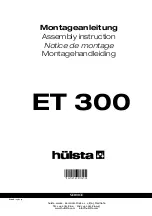 Предварительный просмотр 1 страницы Hülsta 32261 Assembly Instructions Manual