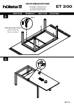 Предварительный просмотр 5 страницы Hülsta 32261 Assembly Instructions Manual