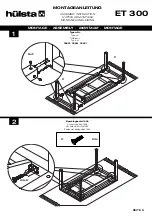 Предварительный просмотр 9 страницы Hülsta 32261 Assembly Instructions Manual