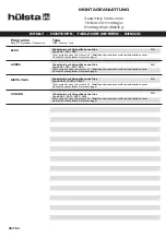 Предварительный просмотр 2 страницы Hülsta ACREA 214 Assembly Instruction Manual