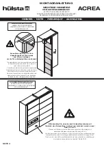 Предварительный просмотр 4 страницы Hülsta ACREA Assembly Instruction Manual