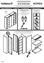 Предварительный просмотр 6 страницы Hülsta ACREA Assembly Instruction Manual