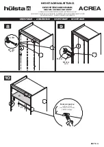 Preview for 9 page of Hülsta ACREA Assembly Instruction Manual