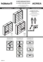 Предварительный просмотр 12 страницы Hülsta ACREA Assembly Instruction Manual