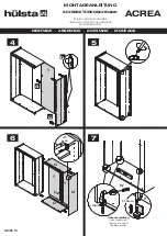 Preview for 16 page of Hülsta ACREA Assembly Instruction Manual