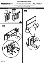 Preview for 20 page of Hülsta ACREA Assembly Instruction Manual