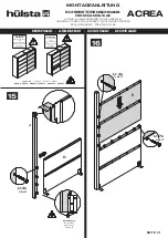 Preview for 21 page of Hülsta ACREA Assembly Instruction Manual