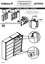 Preview for 24 page of Hülsta ACREA Assembly Instruction Manual