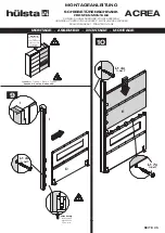 Preview for 25 page of Hülsta ACREA Assembly Instruction Manual